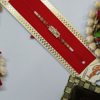 Jarkan Stone Designer Rakhi for Brother