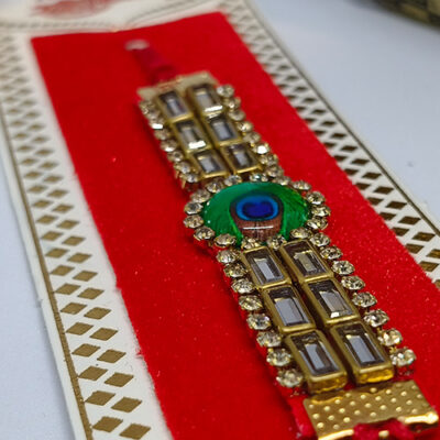 Evil Eye Rakhi with Stone